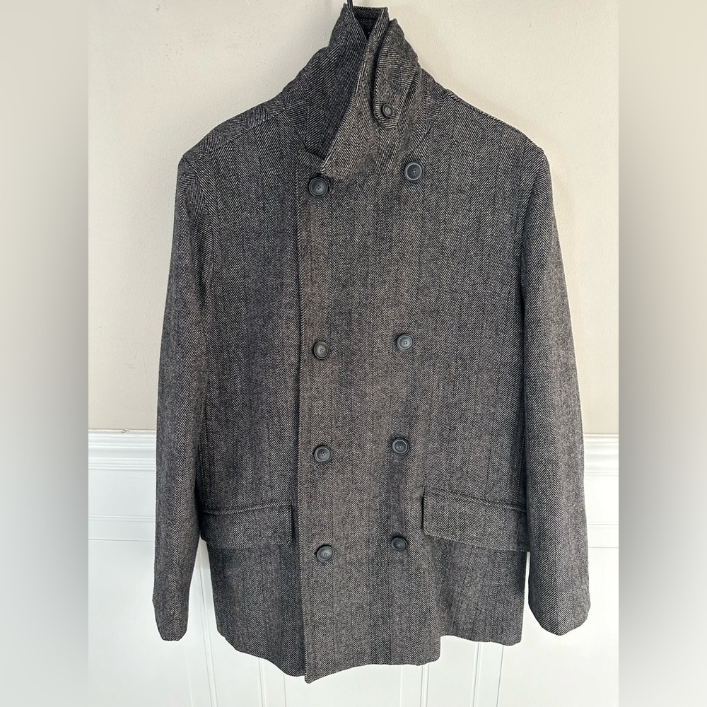 Men’s Merona Wool Pea Coat Jacket